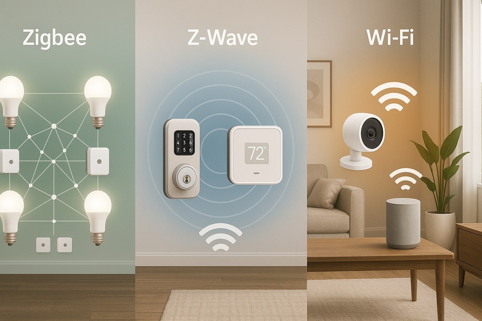 Skillnaden mellan Zigbee, Z-Wave och WiFi – så kommunicerar dina smarta hem-prylar